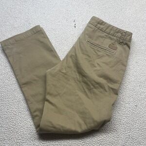 BKE Casuals Men's Jake Straight Chino Pants Jeans Tan Khaki Size 33x30